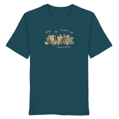 Nope, Nee, Nö Katzen - Organic Shirt