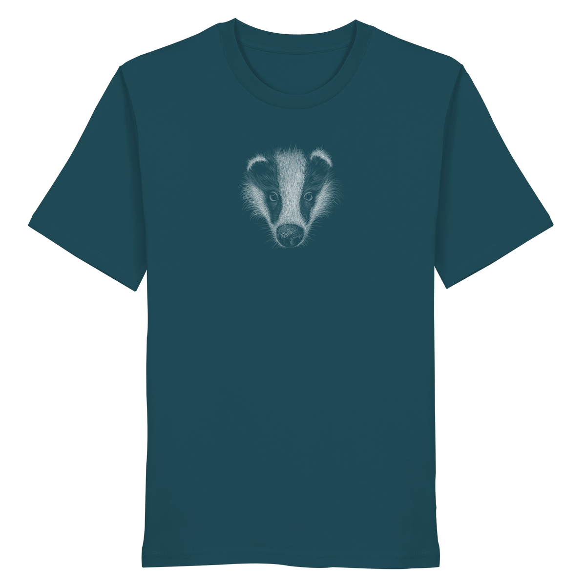 Kritzel-Kunst Dachs Illustration - Organic Shirt