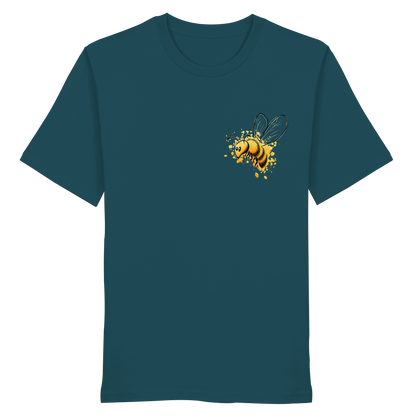 Lässige kleine Honig-Biene - Organic Shirt