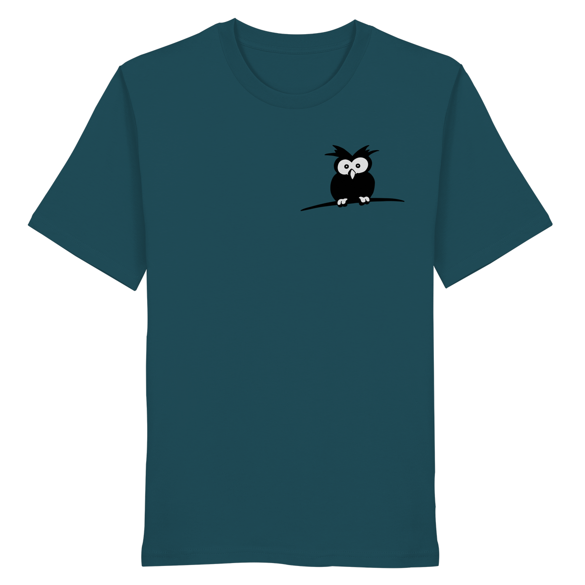 Kleine struppige Eule - Organic Shirt