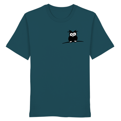 Kleine struppige Eule - Organic Shirt