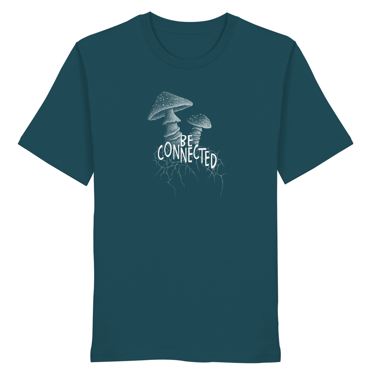 Be Connected Panther-Pilz - Organic Shirt