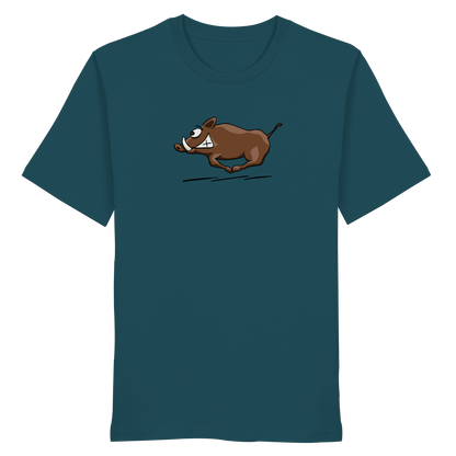 sauwildes Wildschwein | Wildsau  - Organic Shirt