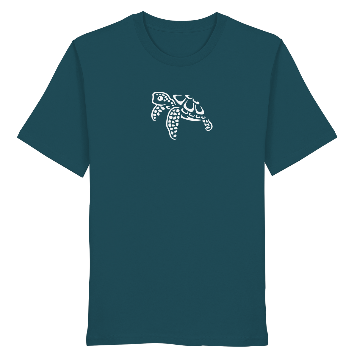 schwimmende Meeres-Schildkröte - Organic Shirt