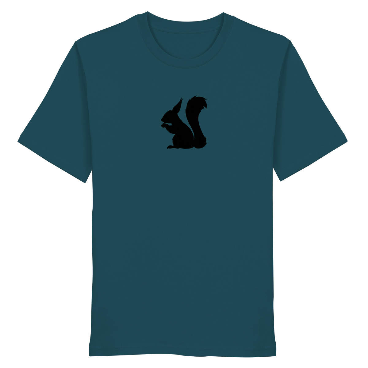 Eichhörnchen Silhouette - Organic Shirt