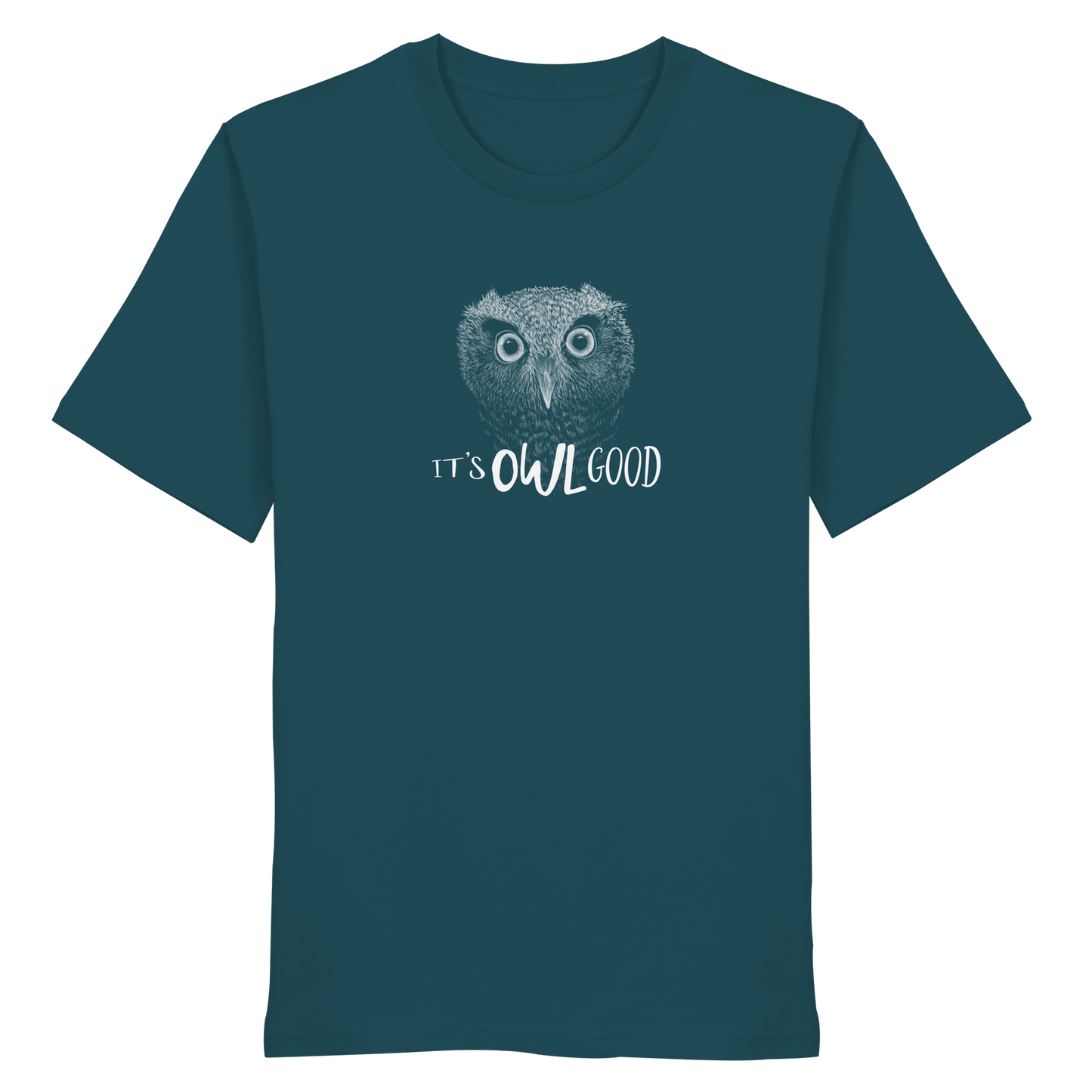 OWL Good | Kritzel-Kunst-Eule - Organic Shirt