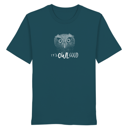OWL Good | Kritzel-Kunst-Eule - Organic Shirt