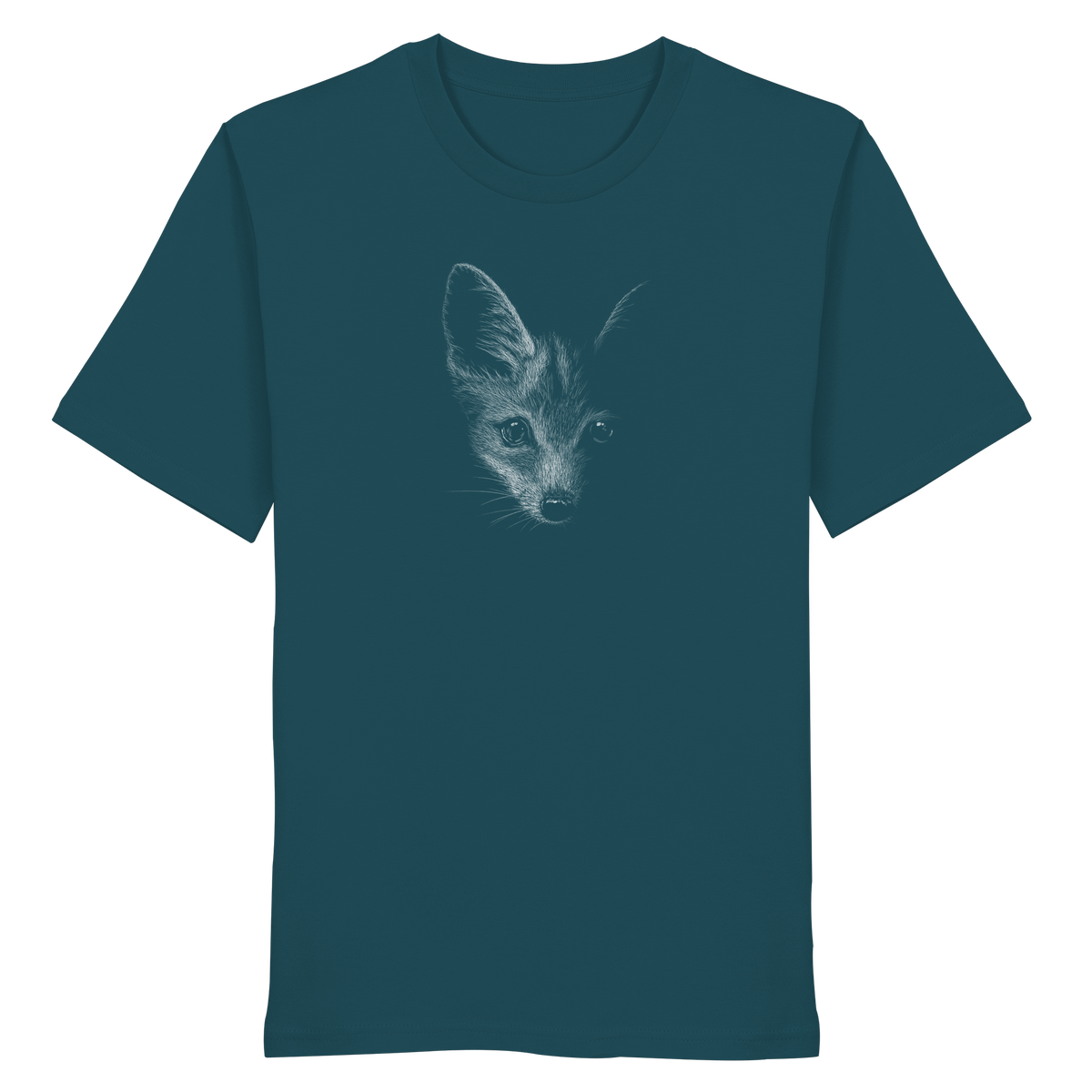 Fuchs Kritzelkunst Illustration - Organic Shirt