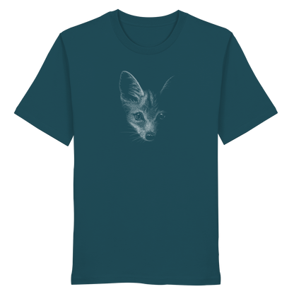 Fuchs Kritzelkunst Illustration - Organic Shirt