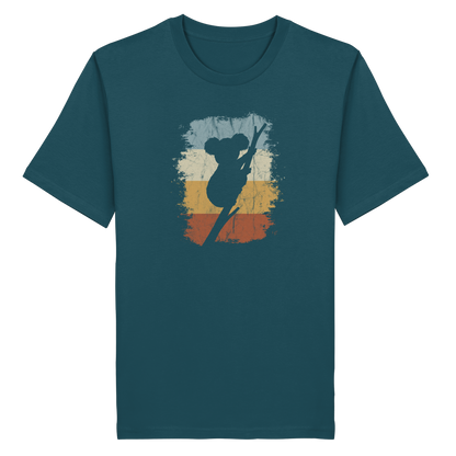 Retro kletternder Koala-Bär - Organic Shirt