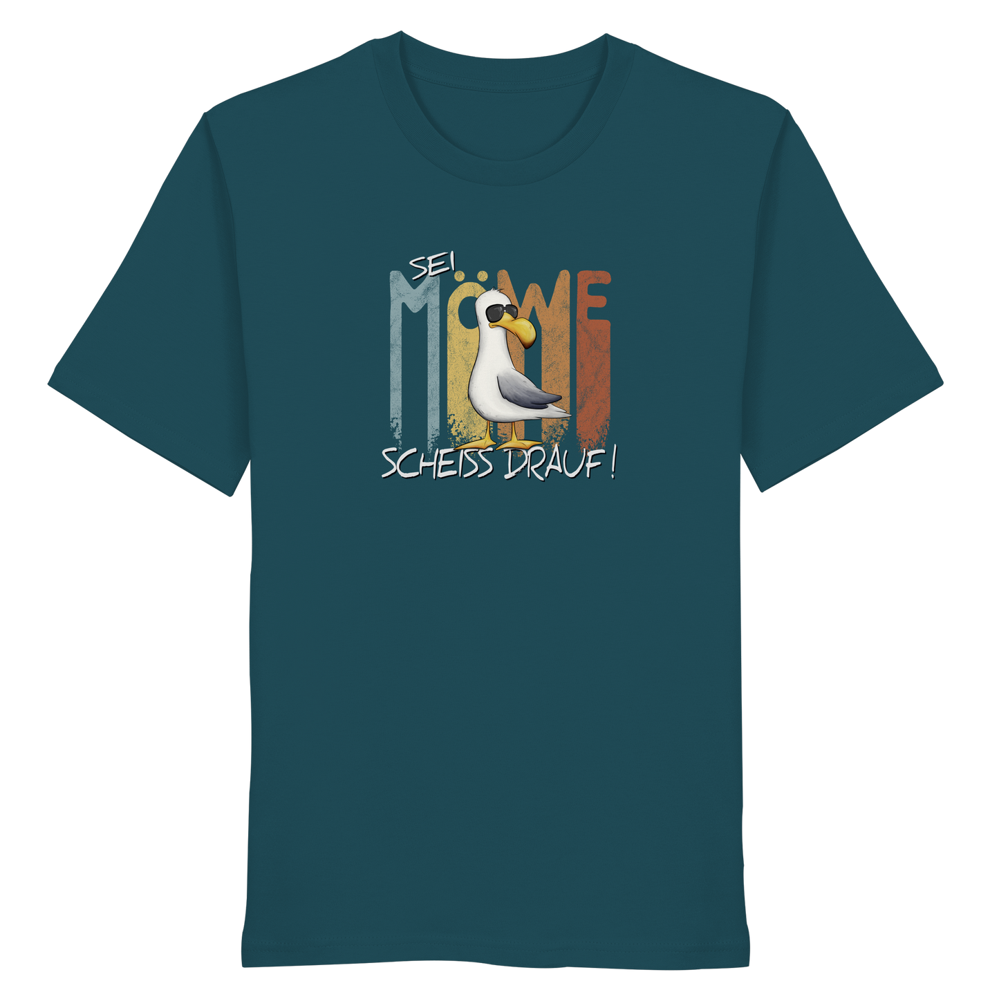 Sei Möwe Scheiß Drauf  - Organic Shirt