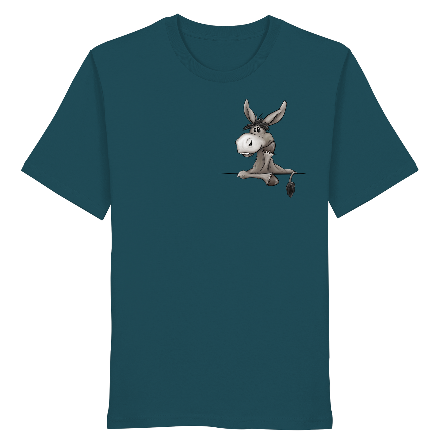 Lustiger lässiger Esel - Organic Shirt