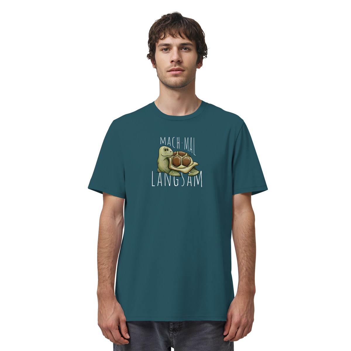 Mach mal langsam Schildkröte - Organic Shirt