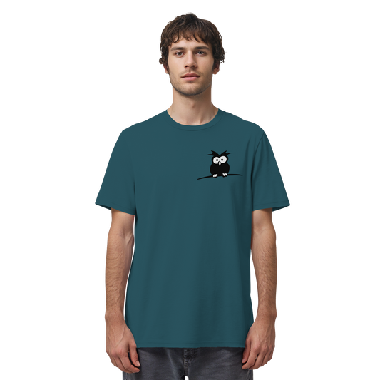 Kleine struppige Eule - Organic Shirt