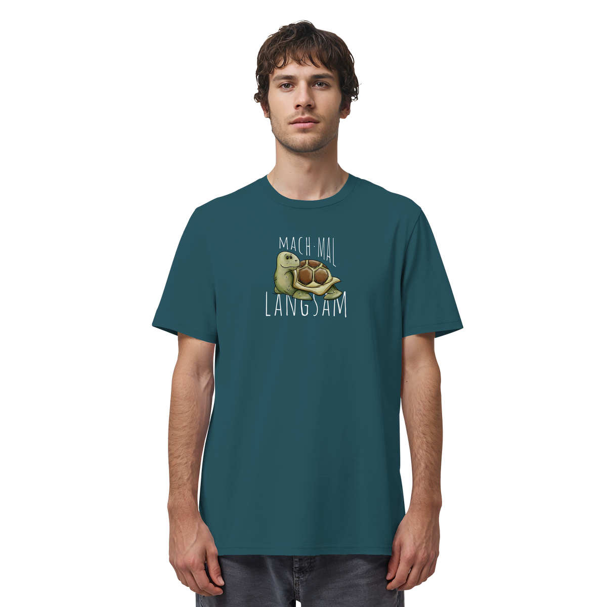 Mach mal langsam Schildkröte - Organic Shirt