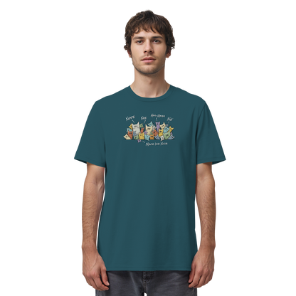 Nope, Nee, Nö Katzen - Organic Shirt