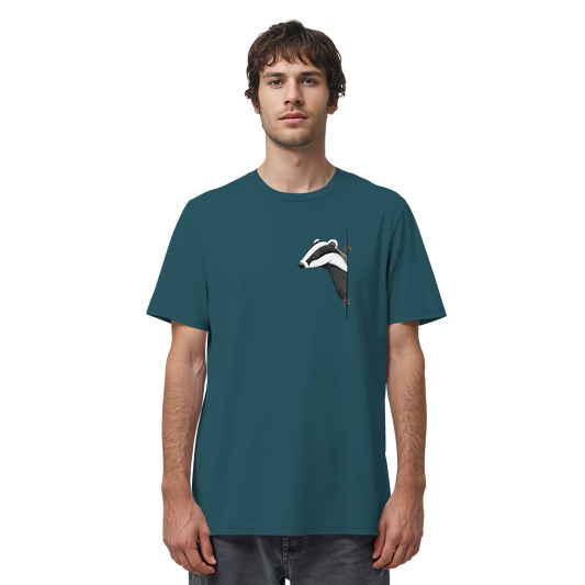 Lässiger Dachs Meister Grimbart - Organic Shirt