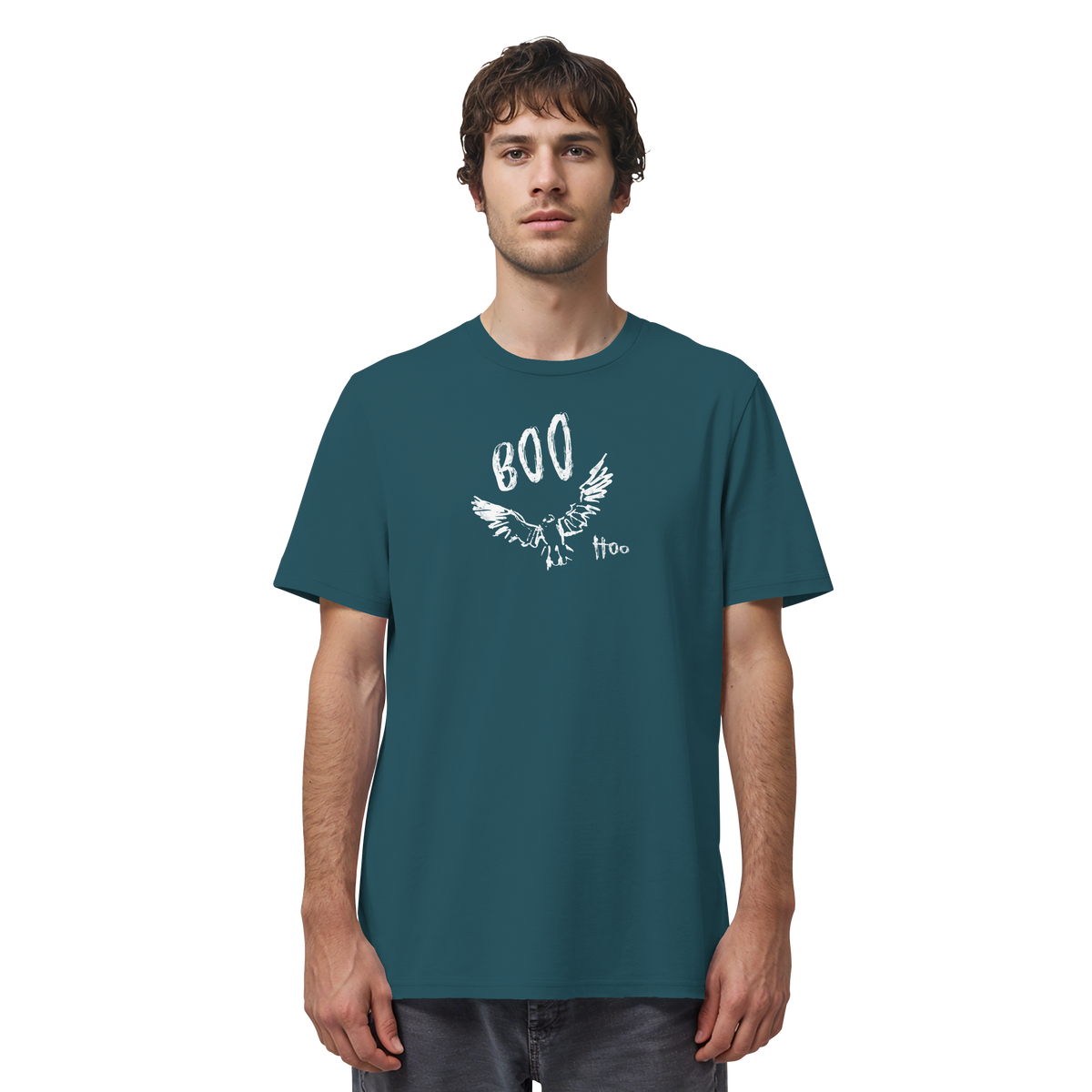 Boo Hoo! Fliegende Eule  - Organic Shirt