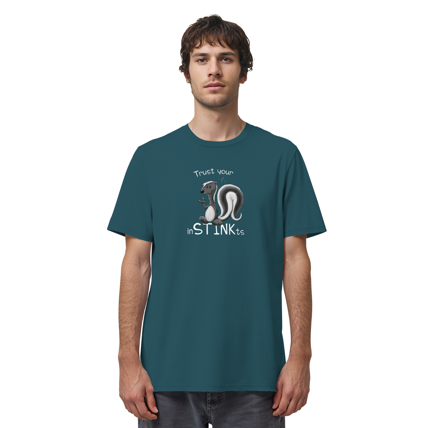 Trust Your inSTINKts Stinktier Humor - Organic Shirt