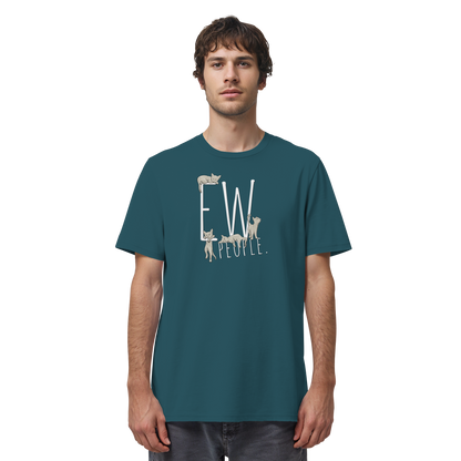 Ew, People. Sarkastische Katzen - Organic Shirt