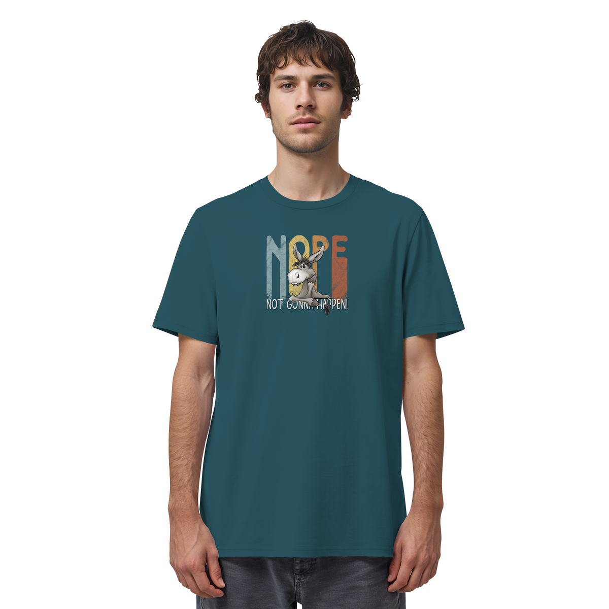 Nope | bockiger Esel - Organic Shirt
