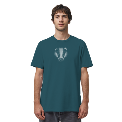 Kritzel-Kunst Dachs Illustration - Organic Shirt