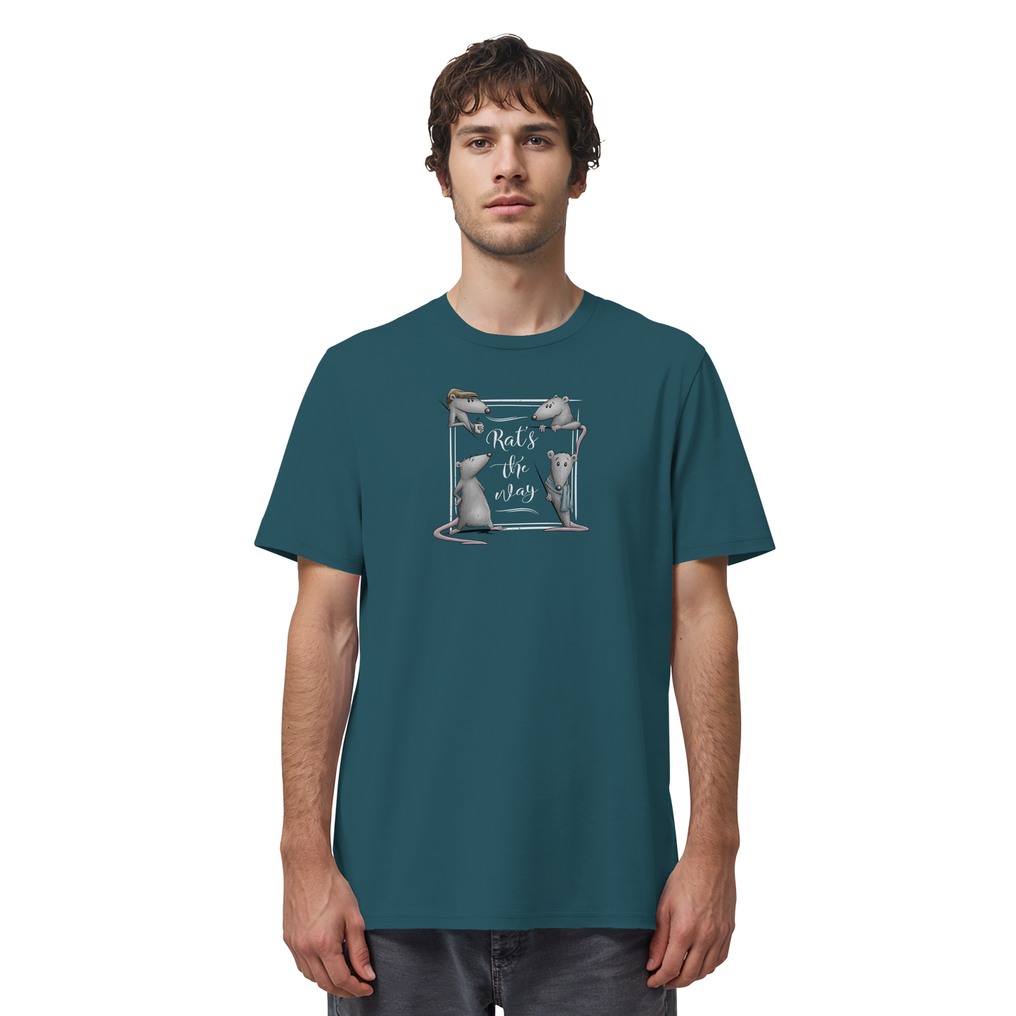 Rat’s The Way Kaffeehaus Ratten - Organic Shirt