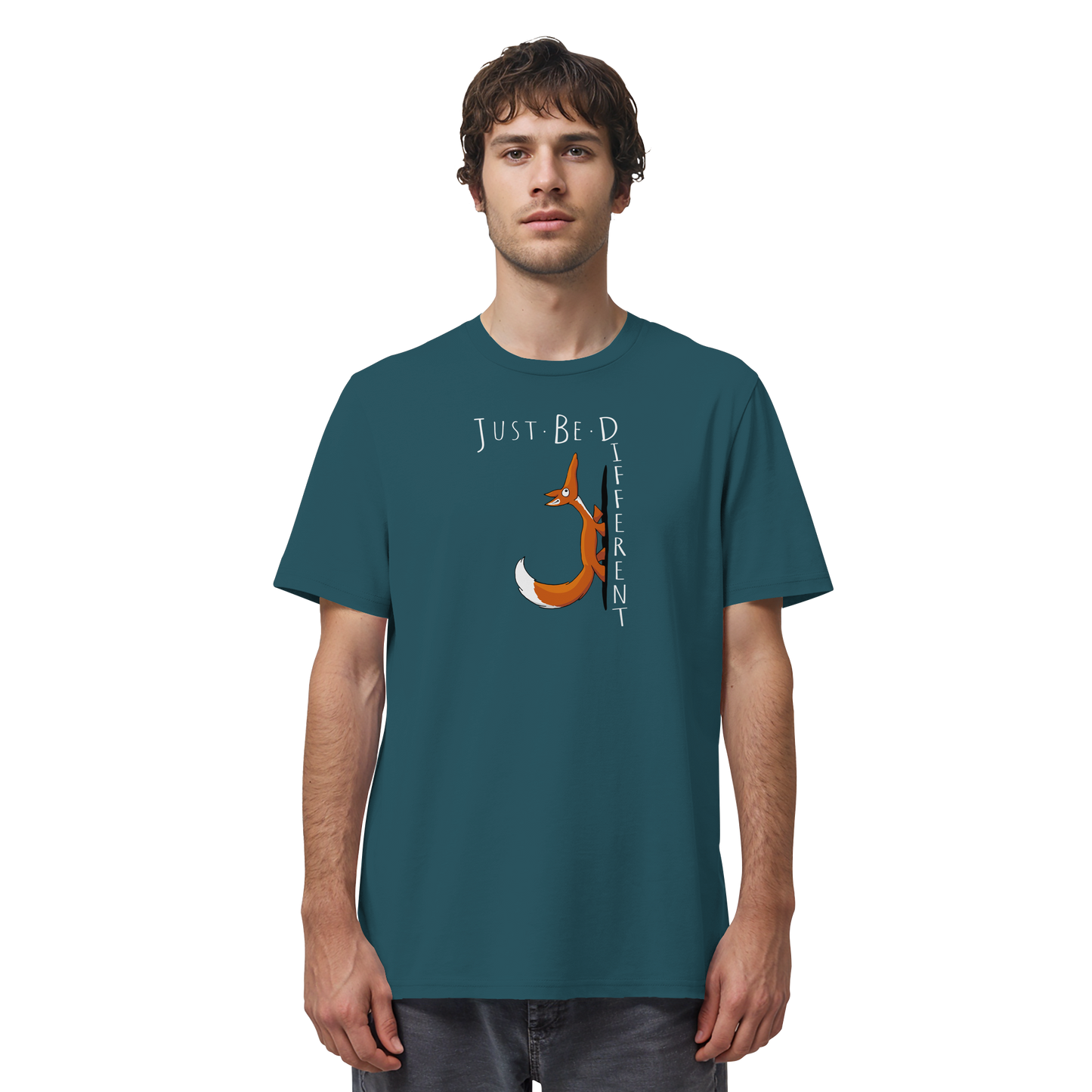 Just Be Different | Sei Anders, kleiner Fuchs - Organic Shirt