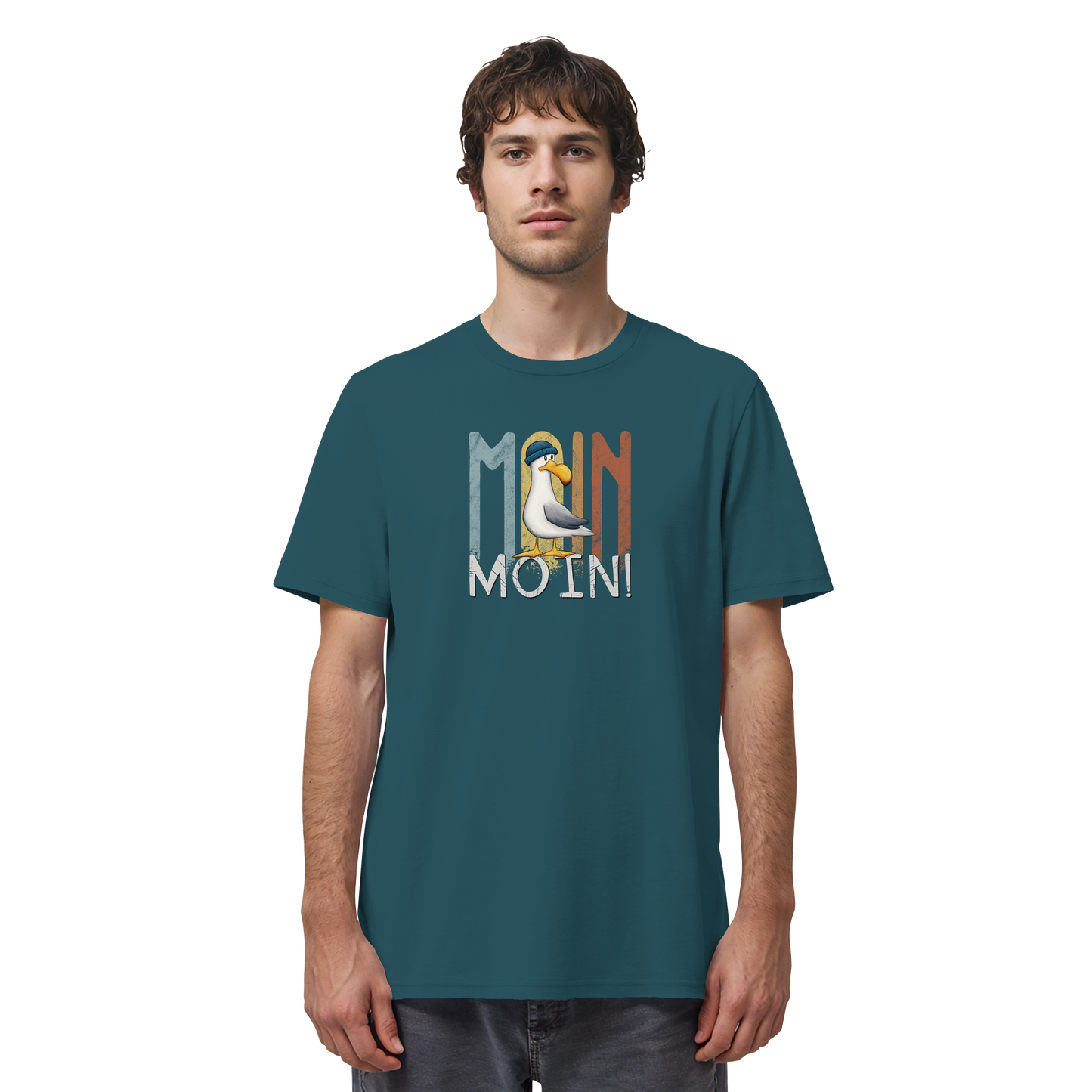 Moin Moin norddeutsche Möwe - Organic Shirt