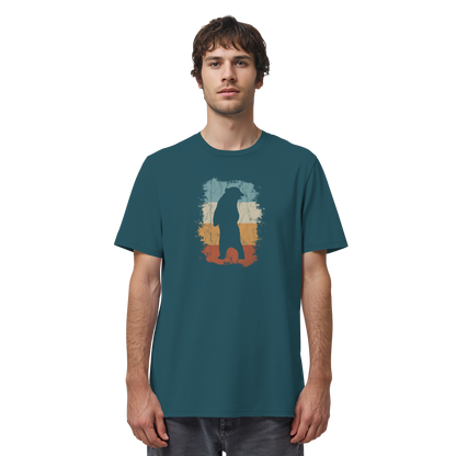 Retro Bären-Silhouette - Organic Shirt