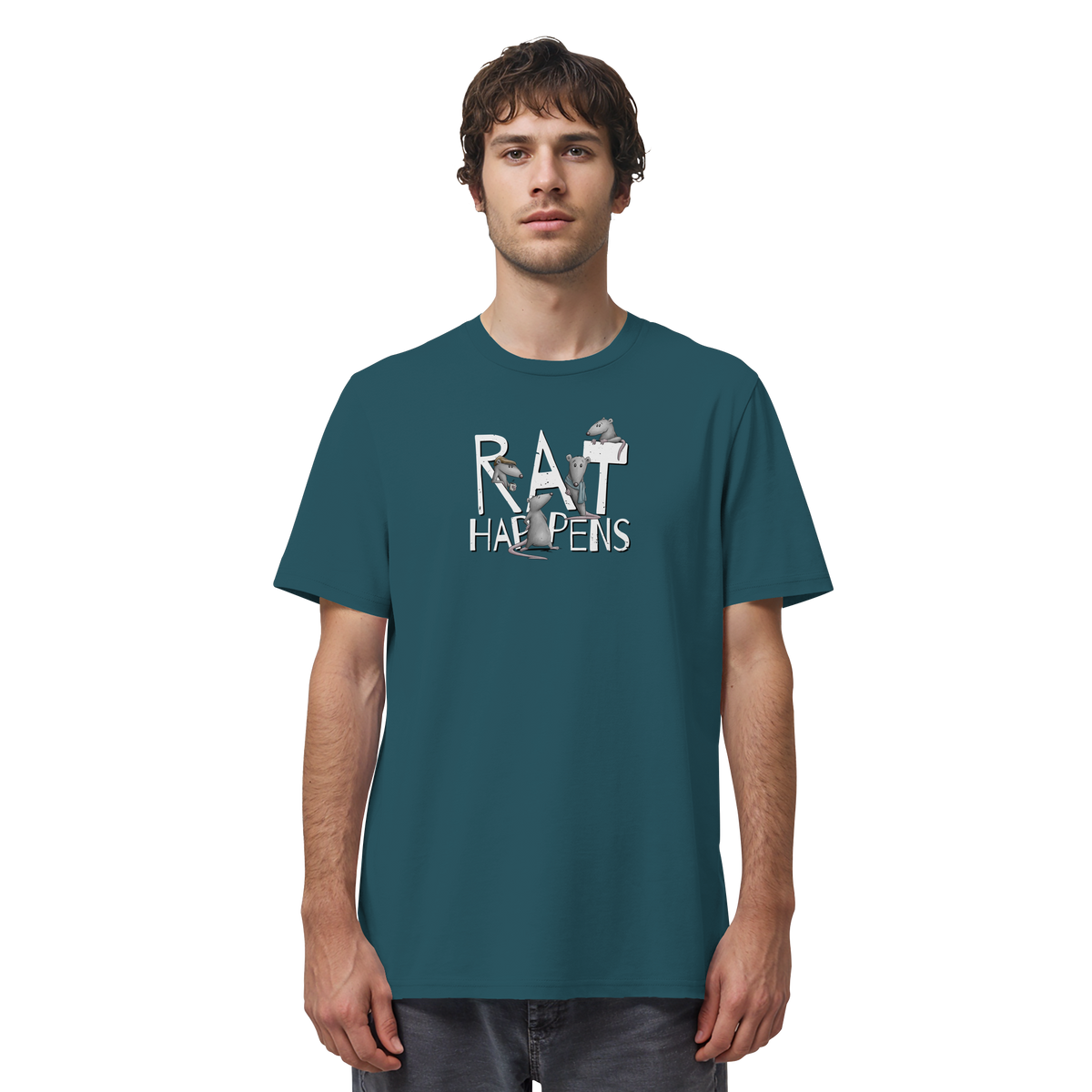 Rat Happens Ratten - Organic Shirt