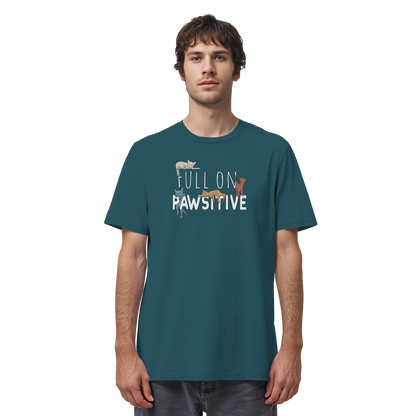Full On Pawsitive! Gechillte Katzen - Organic Shirt