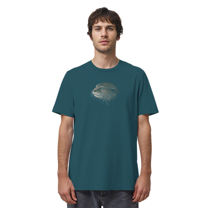Otter Bleistift Zeichnung KritzelKunst - Organic Shirt