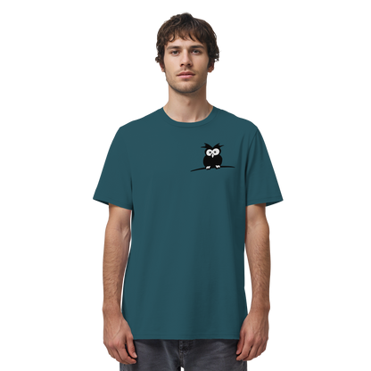Kleine struppige Eule - Organic Shirt