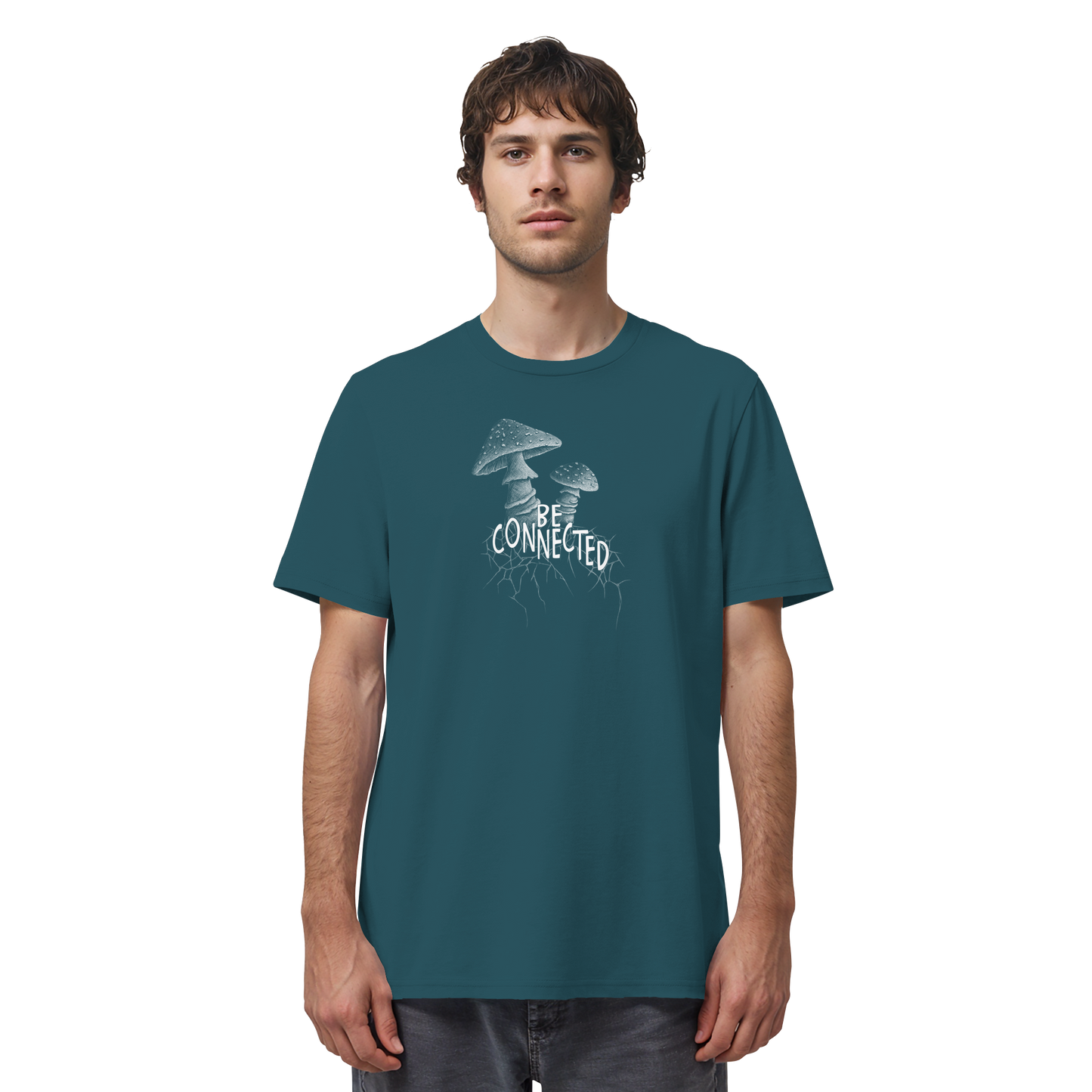 Be Connected Panther-Pilz - Organic Shirt