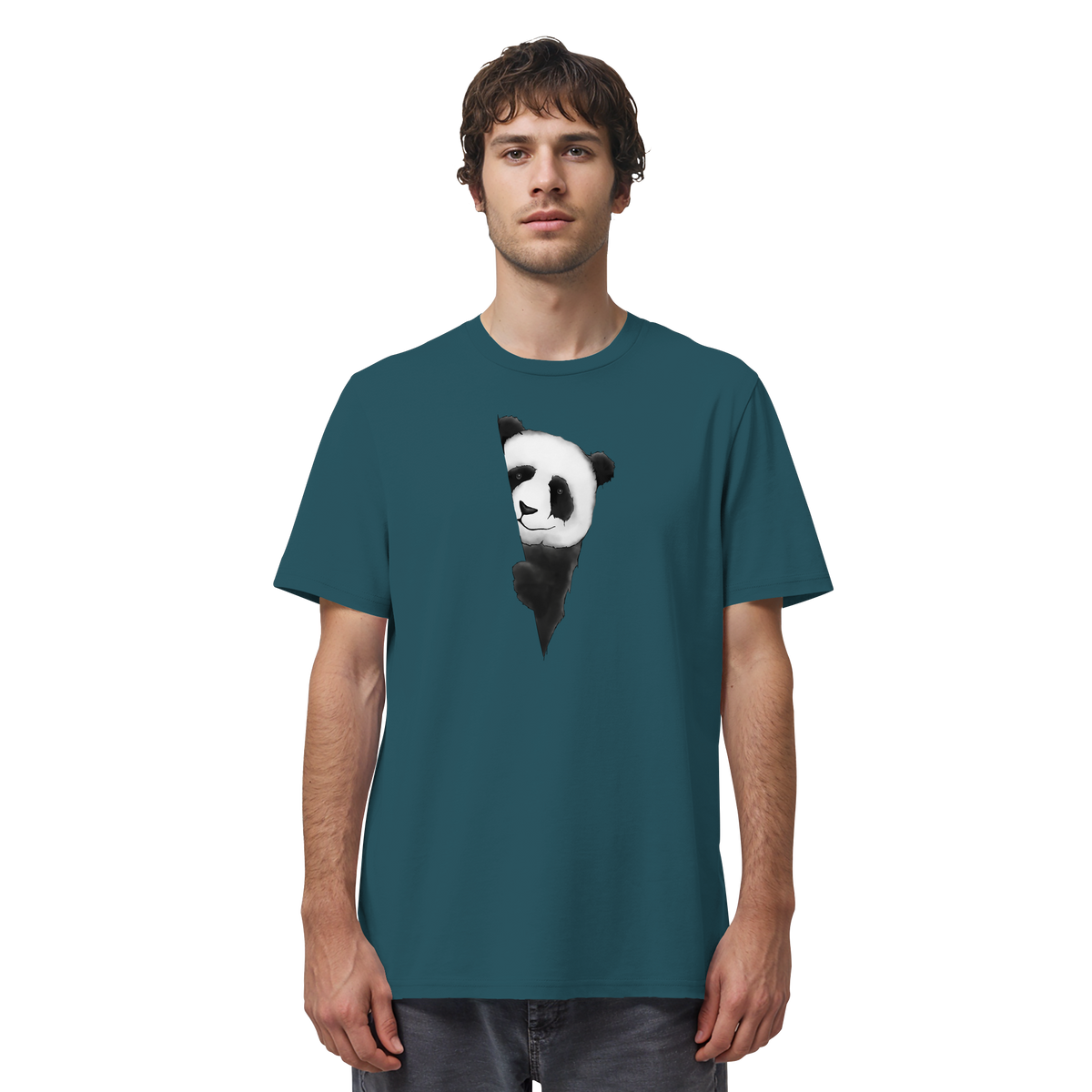 Panda Bär Illustration - Organic Shirt