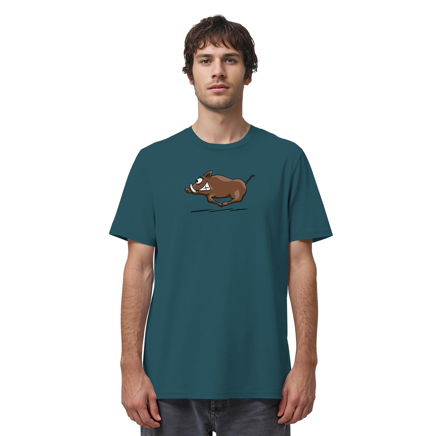 sauwildes Wildschwein | Wildsau  - Organic Shirt