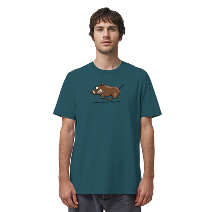 sauwildes Wildschwein | Wildsau  - Organic Shirt