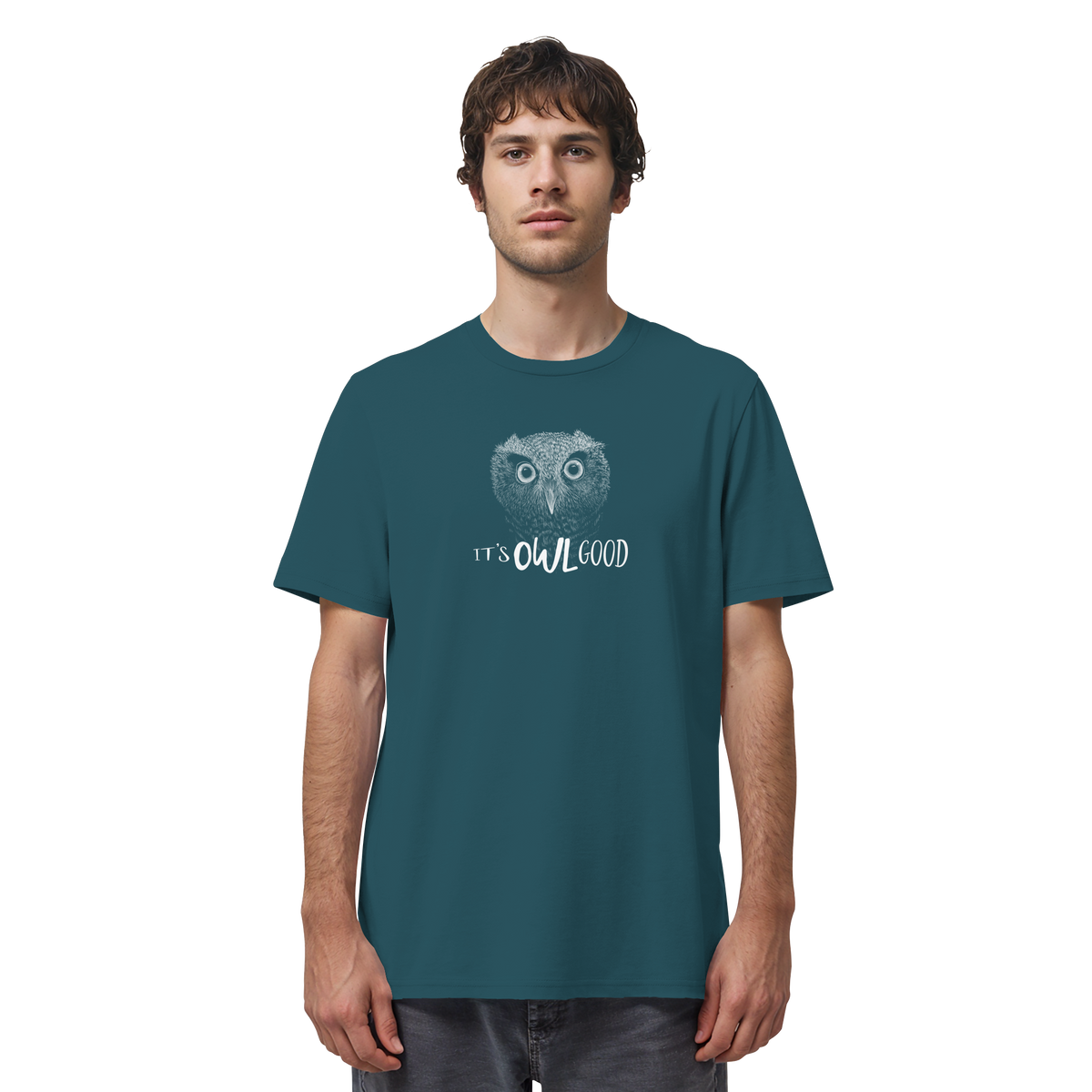 OWL Good | Kritzel-Kunst-Eule - Organic Shirt