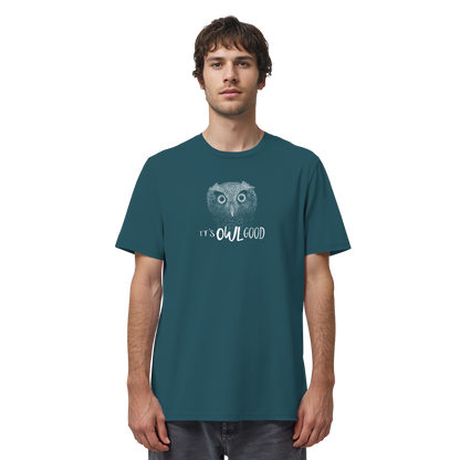 OWL Good | Kritzel-Kunst-Eule - Organic Shirt
