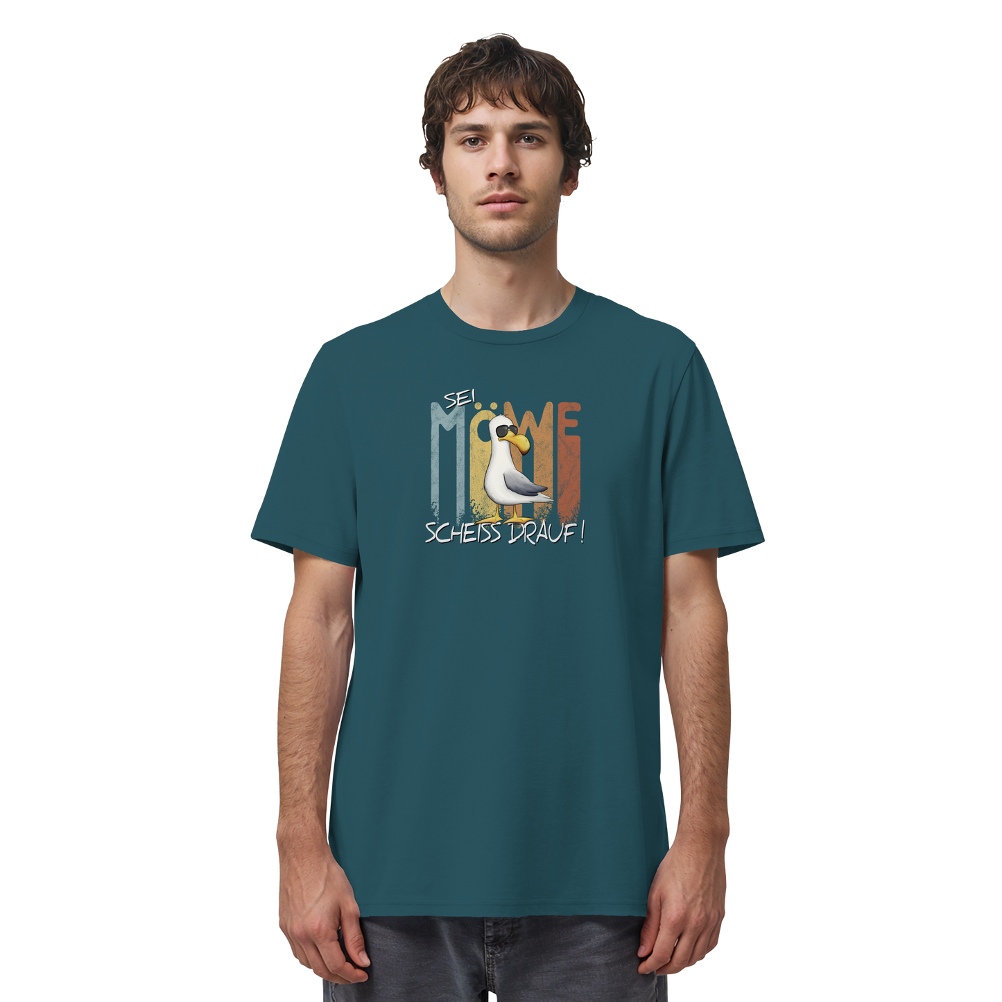Sei Möwe Scheiß Drauf  - Organic Shirt