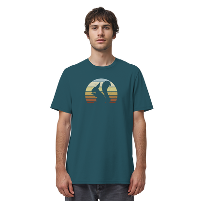 Retro Eichhörnchen Silhouette - Organic Shirt