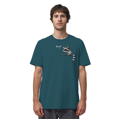 Nope! Frecher verwegener Waschbär - Organic Shirt