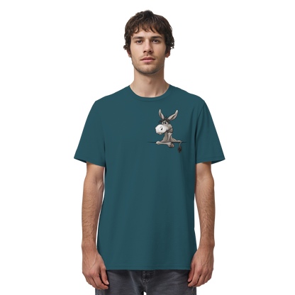 Lustiger lässiger Esel - Organic Shirt