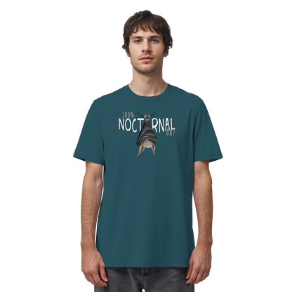 100% nachtaktive Fledermaus - Organic Shirt