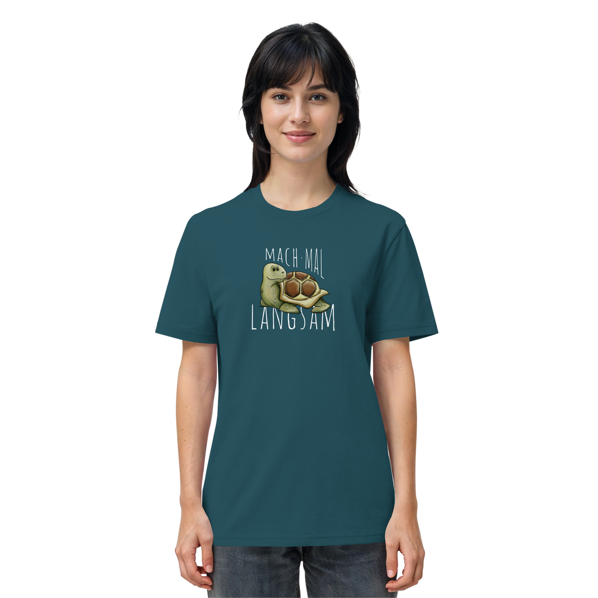Mach mal langsam Schildkröte - Organic Shirt