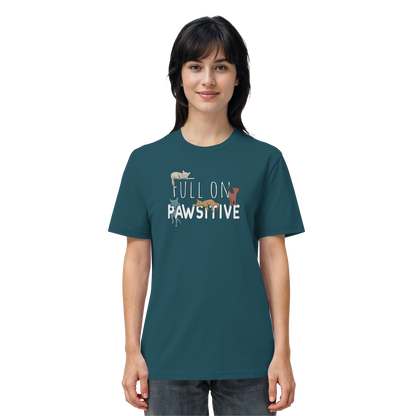 Full On Pawsitive! Gechillte Katzen - Organic Shirt