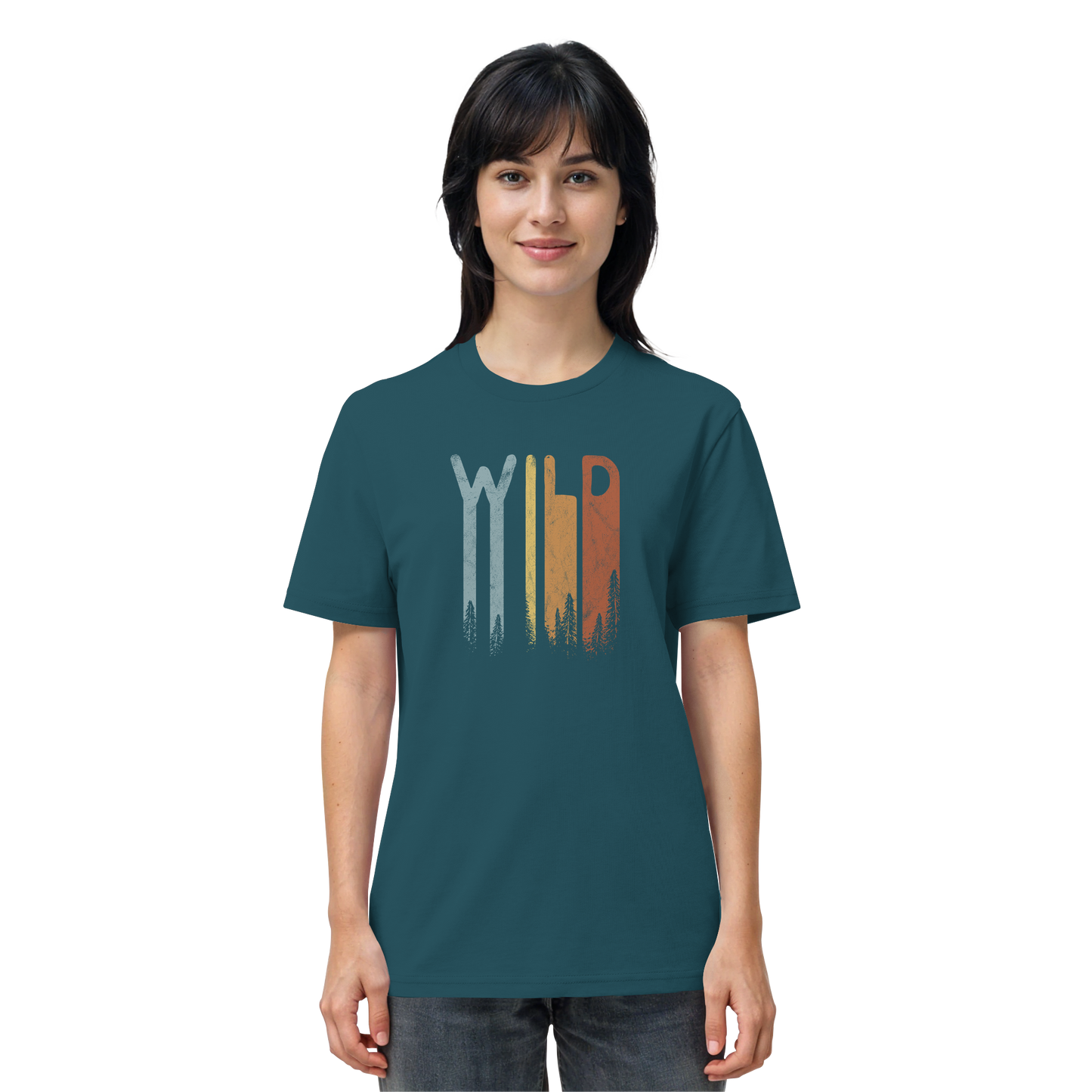 Wild Retro Schriftzug - Organic Shirt