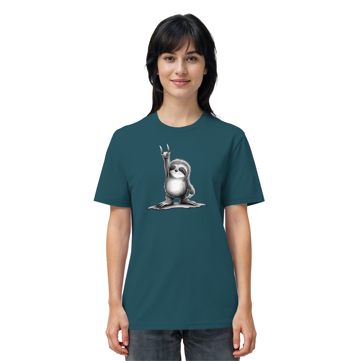 Rock On Party Faultier - Organic Shirt