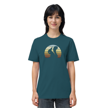 Retro Eichhörnchen Silhouette - Organic Shirt